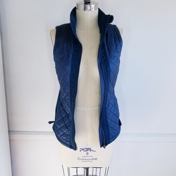🌸 Athleta |‎ Teal Outerwear Nylon Puff Vest XS - Picture 10 of 10